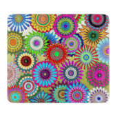 Mosaic Pinwheels Snijplank (Voorkant)