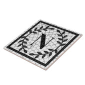 Mosaic Print Monogram Tegeltje (Zijkant)