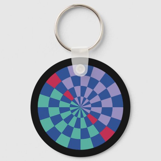 Mosaic Radiance (Circular) Sleutelhanger (Voorkant)