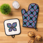 Mosaic Radiance (Fusion) Ovenwant & Pannenlap Set (Top down)