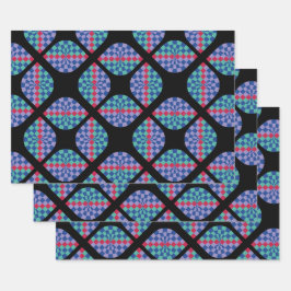 Mosaic Radiance Tegels Inpakpapier Vel