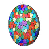 Mosaic Rainbow Dartbord (Voorkant Rechts)