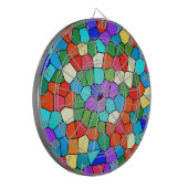 Mosaic Rainbow Dartbord (Voorkant Links)