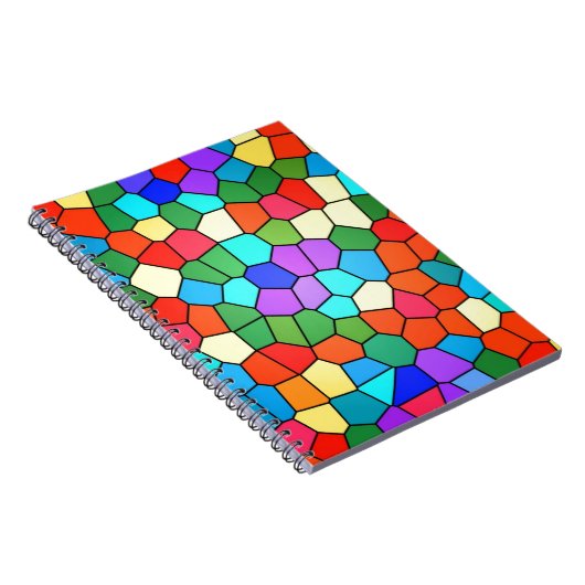 Mosaic Rainbow Notitieboek (Rechterzijde)
