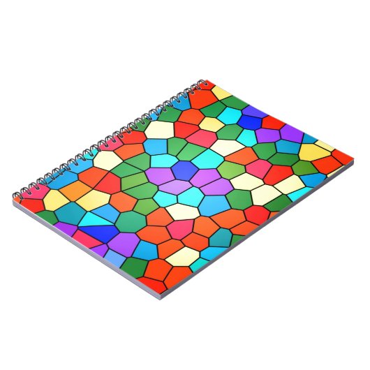 Mosaic Rainbow Notitieboek (Linkerzijde)