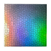 Mosaic Rainbow Tegeltje (Voorkant)