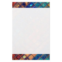 Mosaic Rainbow | Vette kleurrijke Abstracte Tegel