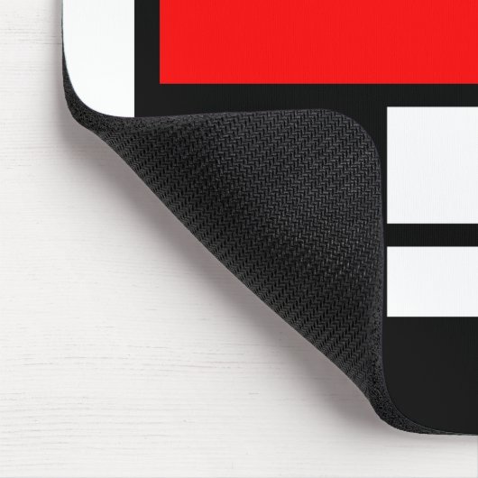 MOSAIC rechthoeken vierkantjes gekleurd I + uw ide Muismat (Hoek)