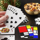 MOSAIC rechthoeken vierkantjes gekleurd I + uw ide Pokerkaarten (Insitu)