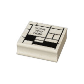 MOSAIC rechthoeken vierkantjes gekleurd I + uw ide Rubberstempel (Stempel)