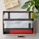 MOSAIC rechthoeken vierkantjes gekleurd I + uw ide Tissuepapier (Geschenk)