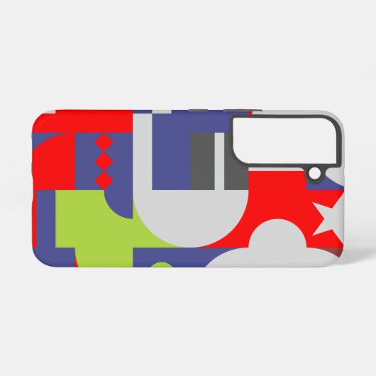 Mosaic Samsung Galaxy Hoesje (Achterkant horizontaal)