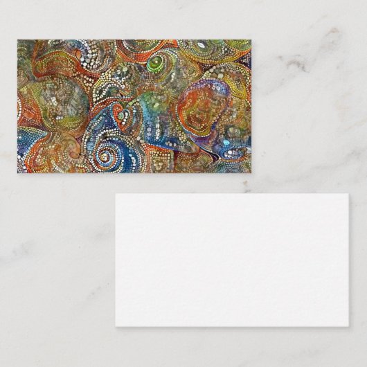 Mosaic Seashells Visitekaartje (Voorkant / Achterkant)