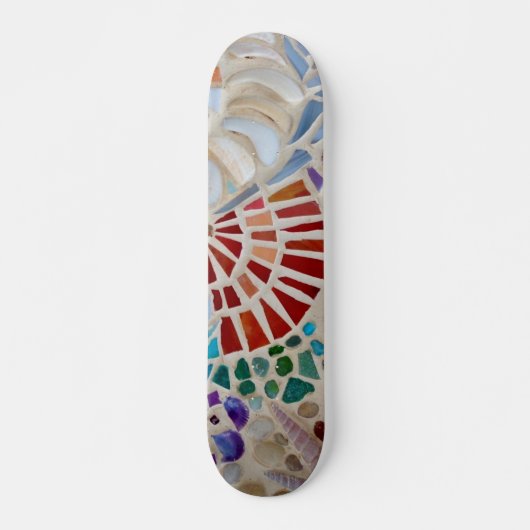 Mosaic Skateboard (Voorkant)