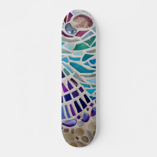 Mosaic Skateboard (Voorkant)