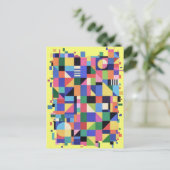 Mosaic Spectrum Briefkaart (Staand voorkant)