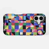Mosaic Spectrum iPhone 16 Hoesje (Achterkant horizontaal)