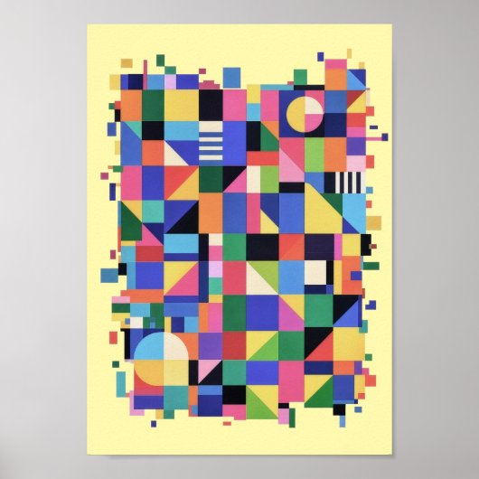 Mosaic Spectrum Poster (Voorkant)
