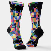 Mosaic Spectrum Sokken (Gebogen)