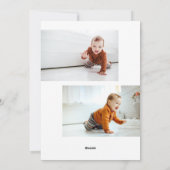 Mosaic Star | Hanukkah-fotokaart Feestdagenkaart (Achterkant)