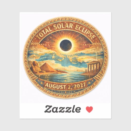 Mosaic Stijl 2027 Eclipse Sticker (Vel)