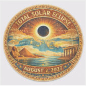 Mosaic Stijl 2027 Eclipse Sticker (Voorkant)