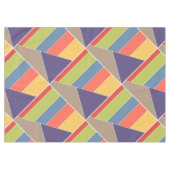 MOSAIC strepen driehoeken met kleurcode I + uw ide Tafelkleed (Voorkant (Horizontaal))