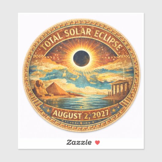 Mosaic Style 2027 Eclipse Sticker (Vel)