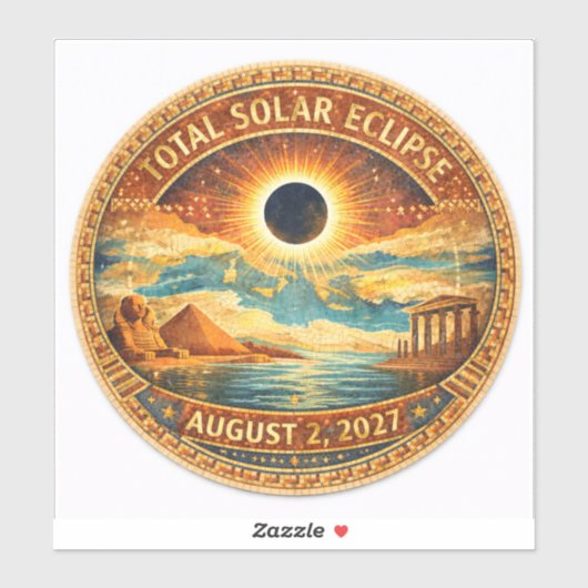 Mosaic Style 2027 Eclipse Sticker (Vel)