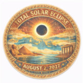 Mosaic Style 2027 Eclipse Sticker (Voorkant)