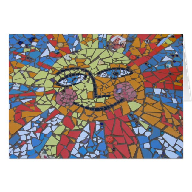 Mosaic Sun-kaart (Voorkant Horizontaal)