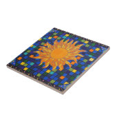 Mosaic Sun Tegeltje (Zijkant)