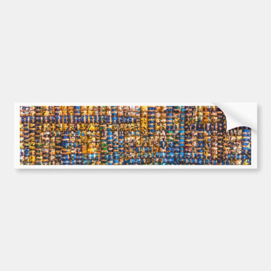 Mosaic Tapestry Bumpersticker (Voorkant)