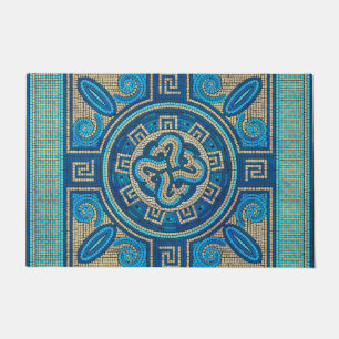 Mosaic Tile Ornament Deurmat