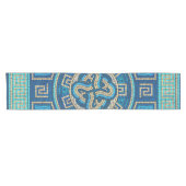 Mosaic Tile Ornament Korte Tafelloper (Horizontaal)