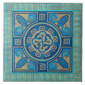Mosaic Tile Ornament Tegeltje (Voorkant)