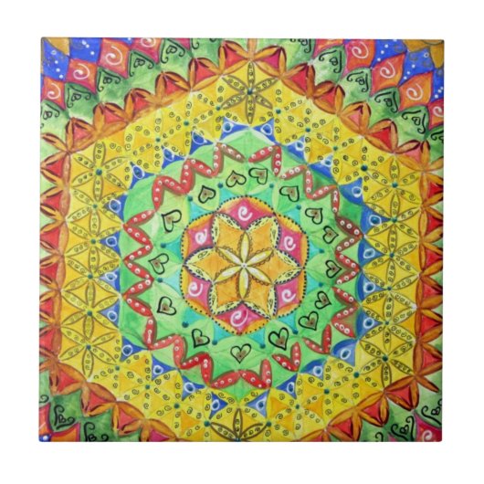 Mosaic Tile Tegeltje (Voorkant)