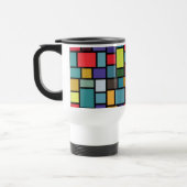 Mosaic Travel Mug Paul Klee Mondrian Reisbeker (Links)