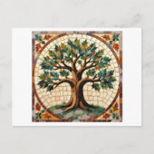 Mosaic tree briefkaart (Voorkant)
