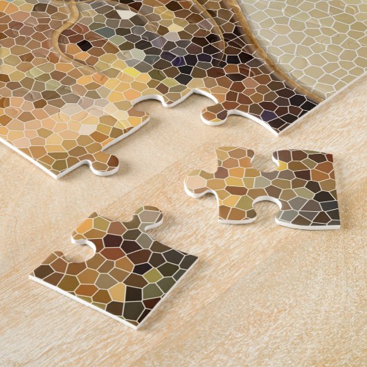 Mosaic Tree - Tree of life Legpuzzel (Zijkant)