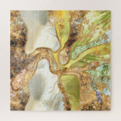 Mosaic Tree - Tree of life Legpuzzel (Horizontaal)