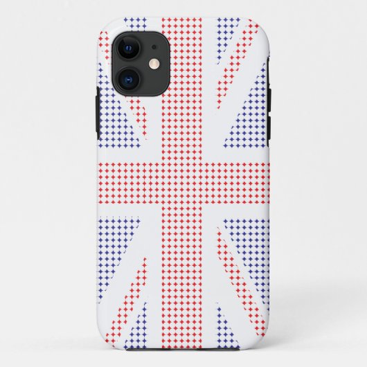 Mosaic UK-vlag iPhone 5 Hoesje (Achterkant)