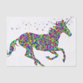 Mosaic Unicorn Tissuepapier (Voorkant)