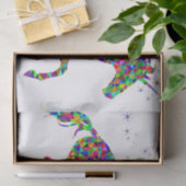 Mosaic Unicorn Tissuepapier (Geschenk)