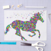 Mosaic Unicorn Tissuepapier (Craft)
