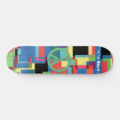 MoSaiC-vredesskateboard Skateboard (Horizontaal)