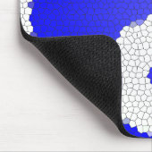 Mosaic Yin Yang Design Computer Mousepad Muismat (Hoek)