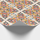 Mosaicaanse moroccan cadeaupapier (Hoek)