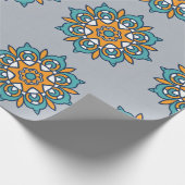 Mosaicaanse moroccan cadeaupapier (Hoek)