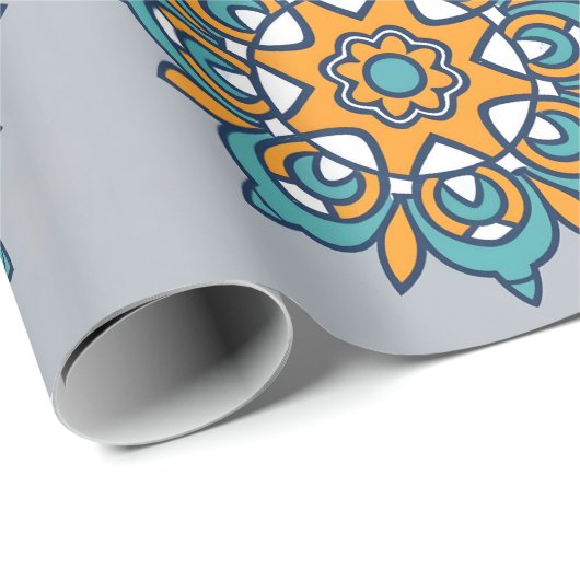 Mosaicaanse moroccan cadeaupapier (Rol Hoek)